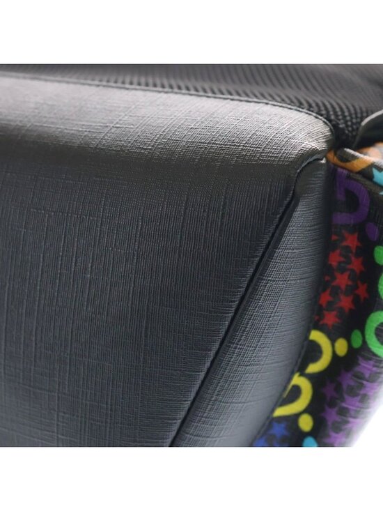 Gucci GG Psychedelic Backpack Supreme Canvas All Over Pattern Black Multicolor main image 6